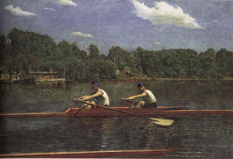 Thomas Eakins The buddie is rowing the boat